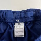 Adidas Original Shorts Small Blue Youth Climalite Athletic 3 Stripes Used 2018