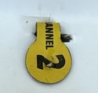 Space Funnies Knxt Los Angeles 1950   s Kids Tv Show Clipon Pin Very Rare