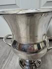 Vintage Silver Plate Champagne Ice Bucket Trophy Style Stamped India