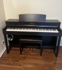 Yamaha Clavinova Clp-440 Digital Piano 88 Keys W  Bench   Headphone