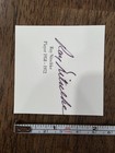 Ray Nitschke Autographed Signed Cut Signature Green Bay Packers Hof Auto  20