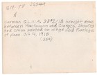 1918 German Hannover Cl iiia Shot Down Montfaucon Cierges Original News Photo