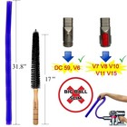 Dryer Vent Cleaner Kit For Dyson V6 V7 V8 V10 V11 V15 Vacuum Attachment Brush