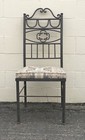 Vintage Custom Handmade Southwest Hammered Wrought Iron Dining Set We Ship  