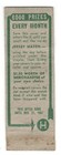 This Premium Match Is Made By Jersey Vintage Matchbook Cover Jm25