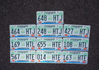 Mississippi Magnolia Flower License Plate - Lot Of 10 - Nice Quality Plates
