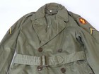 Vintage 1950 s Korean War Us Army Overcoat Size S Transportation Training School