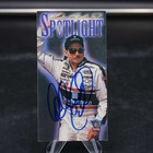 Dale Earnhardt Sr  Signed 1994 Press Pass Spotlight  4 Autograph Jsa Zj19983