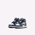 Jordan 1 Retro High Og Td - Midnight Navy Black White Sail  size 4c 