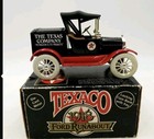Lot Of 2 Die Cast Texaco Truck Banks 1918 1930 Ertl  Ford  Ltd Edition Complete