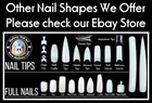 500 600pc Full Cover False Nails Square Short Long Fake Nail Tips Coffin Almond