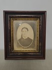 Victorian Antique Walnut Wood Gold Gilt Deep Well Frame Eastlake Era With Photo 