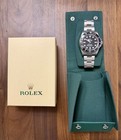 Rolex Green Leather Travel Pouch case - Service Center Version And Ships From Us