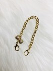 Black Bow Chain Charm Bag Charm Keychain Key Ring Car Charm Zipper Pull
