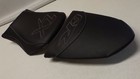Kawasaki Zx636 Ninja Front rear Seat Covers 05 6 Zx6r Black Carbon Fiber Texture