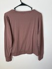 Pink Lukka Lux Long Sleeve Workout Top  medium 