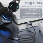Usb A To 3 5mm Jack Audio Adapter  External Sound Card Microphone Headphone A   