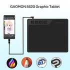 Digital Graphics Drawing Tablet Art Painting Board Pen Tablet Pad Gaomon S620