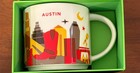 Starbucks You Are Here Collector Series 14 Oz Coffee Tea Mug-discontinued Series