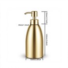 16oz Stainless Steel Soap Dispenser Rust Proof Kitchen Liquid Soap Pump Bottle