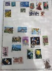 Romania - Lot Of 92 All Different Vintage Stamps From Old Album Pages - Sets