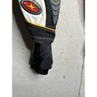Msr Racing System Motocross Pants Black White Yellow Padded Dirt Bike Riding 28