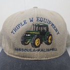 Triple W Equipment Missoula Kalispell Montana Tractor Hat Adjustable