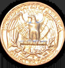 1955-d Washington 90  Silver Quarter  ms      U s  25    -   109a