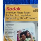 Kodak Premium Photo Paper Glossy 100 Sheets 4x6 White Inkjet 103 4388
