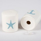 Primitives By Kathy Nautical Salt Pepper Shakers Decor Beach House Kitchen Coast