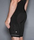 Lululemon Men   s Sea To Sky Cycling Bib Shorts Black Reflective Padded Black 158 