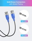 Cctv Cable Security Surveillance Camera Bnc Extension Wire Dc Video Dvr Hd 60ft