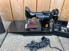 Vintage Singer Featherweight Sewing Machine With Case Model 221k Manual