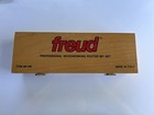 Freud 88-100 9-piece Router Bit Set Metal In Wooden Case Made In Italy