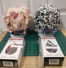 Dry Divas Designer Bouffant Shower Cap - I Heart U Or Eiffel In Love W u - New 