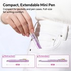 Morph Extendable Pens  0 7mm Medium Point Black Ink Pocket-to-full-size Desig   
