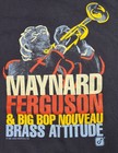 Vintage 90 s Maynard Ferguson Big Bop Nouveau Brass Attitude Blue Shirt Size Xl
