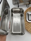 Revere Ware Vintage Stainless Steel Containers