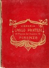 This Is An Antique Ricordo Di Firenze Souvenir Book Likely Published 1890 1930