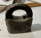Vintage Corbin Brass Padlock 19th Century - No Key