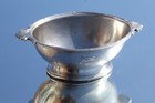 White Star Line Rms Titanic Olympic Era Large Silver Plate Sugar Bowl C-1920
