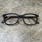 Eyebuydirect Botanist Black brown Square Eyeglasses Frames 52-18-145 C3 Nwot