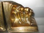  Antique Jb Jennings Brothers Art Statue French Bronze Monkeys Bookends