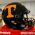 Tennessee Volunteers Full Size Speed Replica Football Helmet Dark Mode Black - N