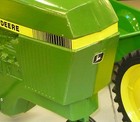 4 John Deere 1-1 4 Inch Wide 2-legged Silver Deer Decals Tractor Computer Cut