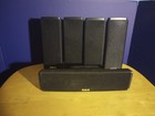 Rca Rtd317w 5 Speakers Set Music Surround Sound Home Theater Black Raw Wire