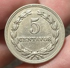 El Salvador Km134 5 Centavos 1959 Nice Grade