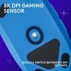Logitech - G203 Lightsync Wired Optical Gaming Mouse With 8 000 Dpi Sensor -    