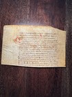 Very Rare 12th-century Medieval Manuscript Fragment     Death   Judgment