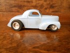 Vintage 1 24 1 25 1940 Willys Gasser   Drag Slot Car Hard Body Cox Monogram Amt